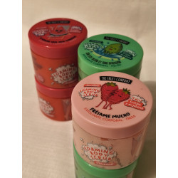 Lot 6 Gommages Corps Sel Marin The Fruit Company Fraise Melon Pastèque