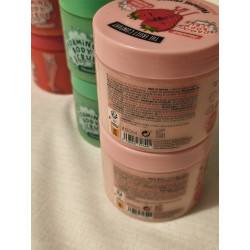 Lot 6 Gommages Corps Sel Marin The Fruit Company Fraise Melon Pastèque