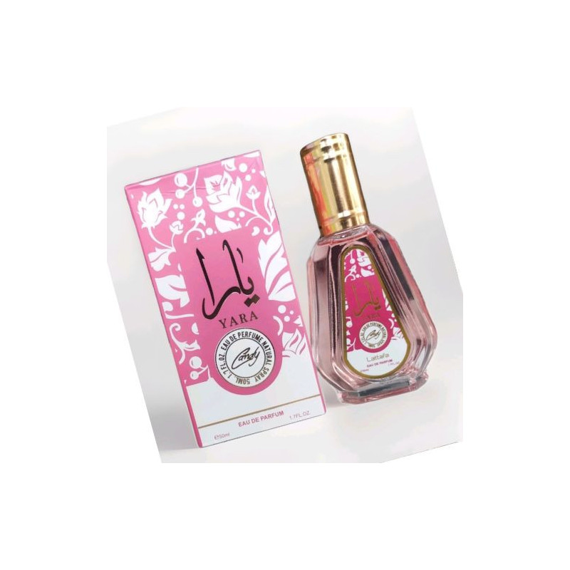 YARA – Eau de Parfum Femme 50 ml (Rose / Candy / Moi / Tous)