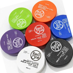 Red One Wax 150ml – Cire Coiffante Professionnelle (8 Couleurs)